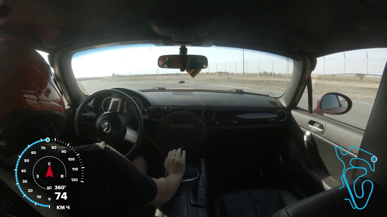 Onboard:Time Attack - Crimea GP - MX-5 vs ClioRS