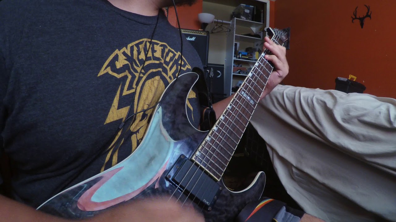Demolition Hammer - Skull Fracturing Nightmare (Guitar Cover)