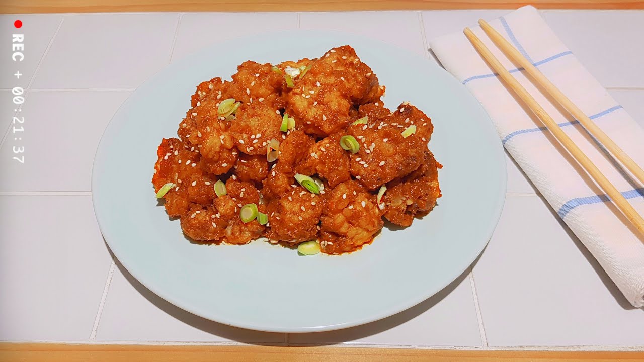 How to make the Korean Fried Cauliflower