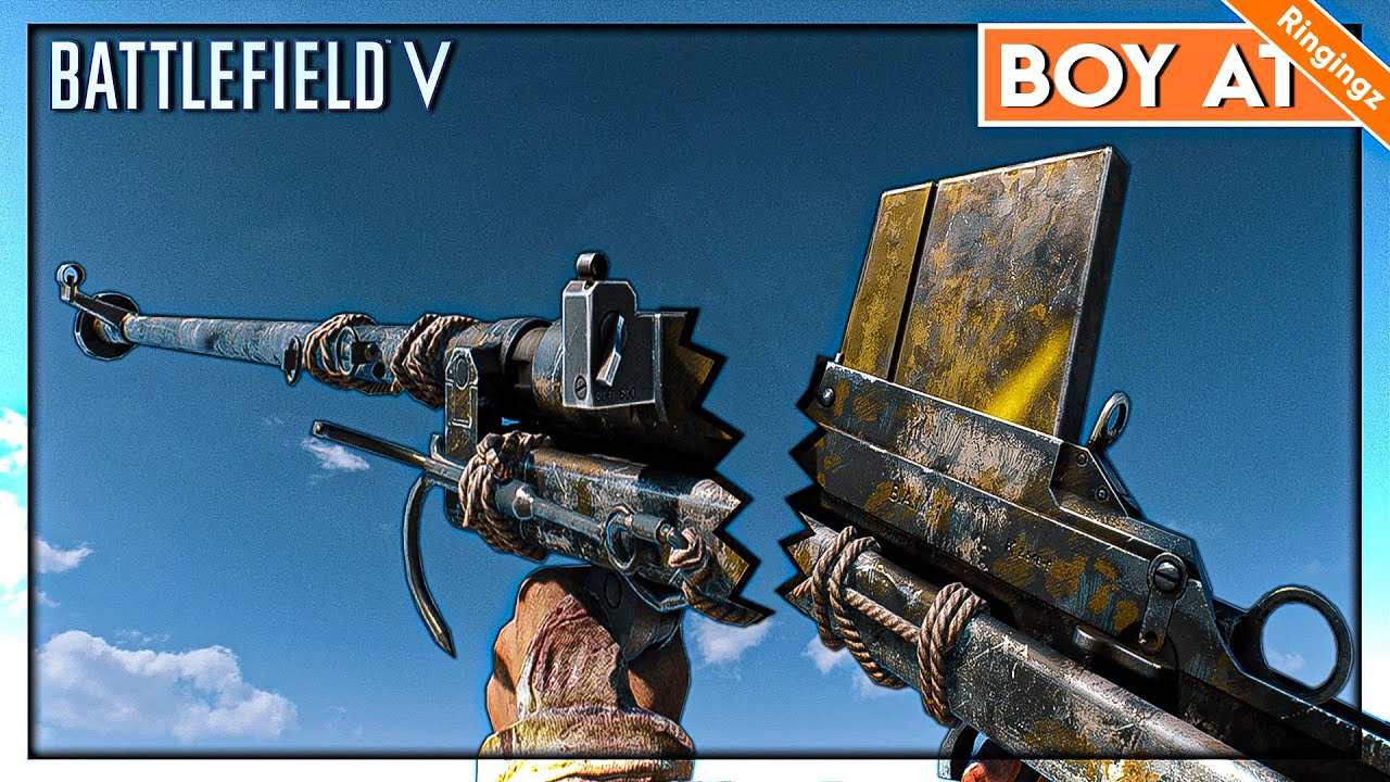 ปืนฉมวก ต่อต้านยานเกราะ  - Battlefield V BOY AT RIFLE