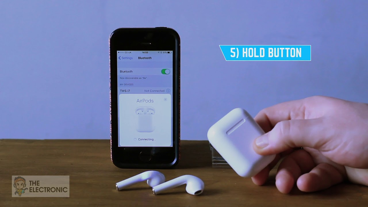 How to Connect i12 TWS to an IPhone