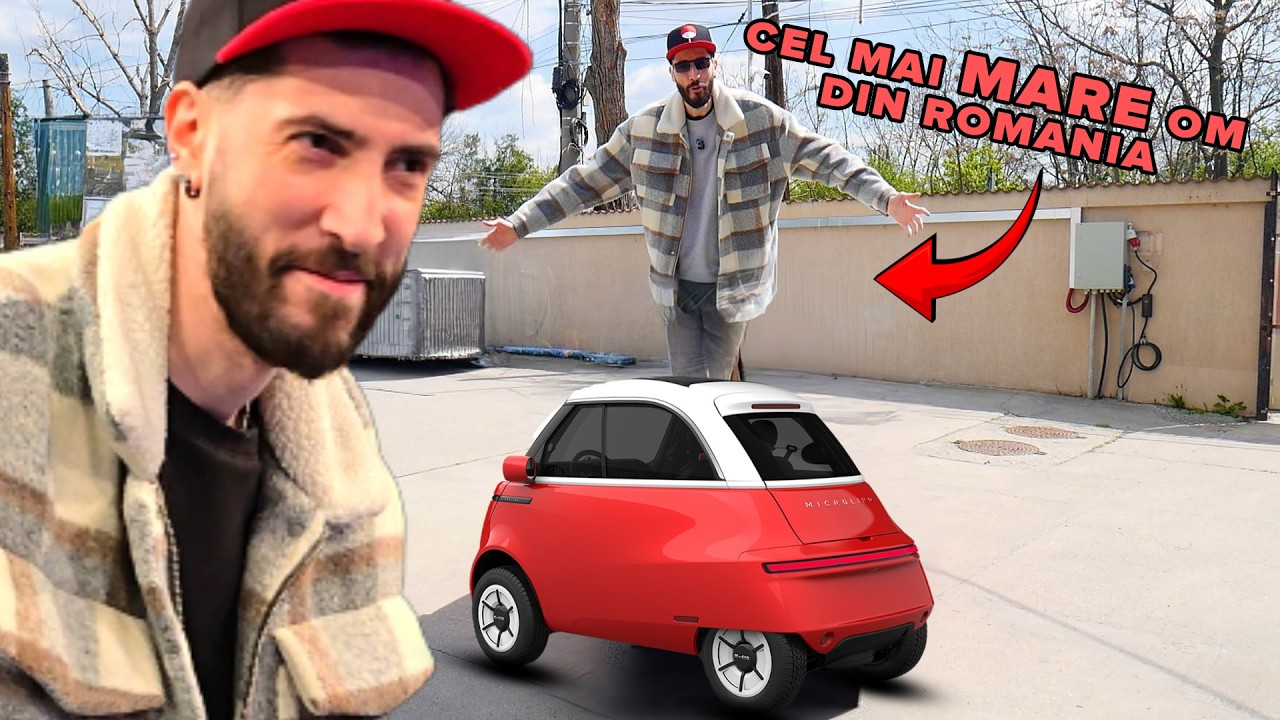 Cel mai &icirc;nalt om din Romania si Mini Mașina 😂