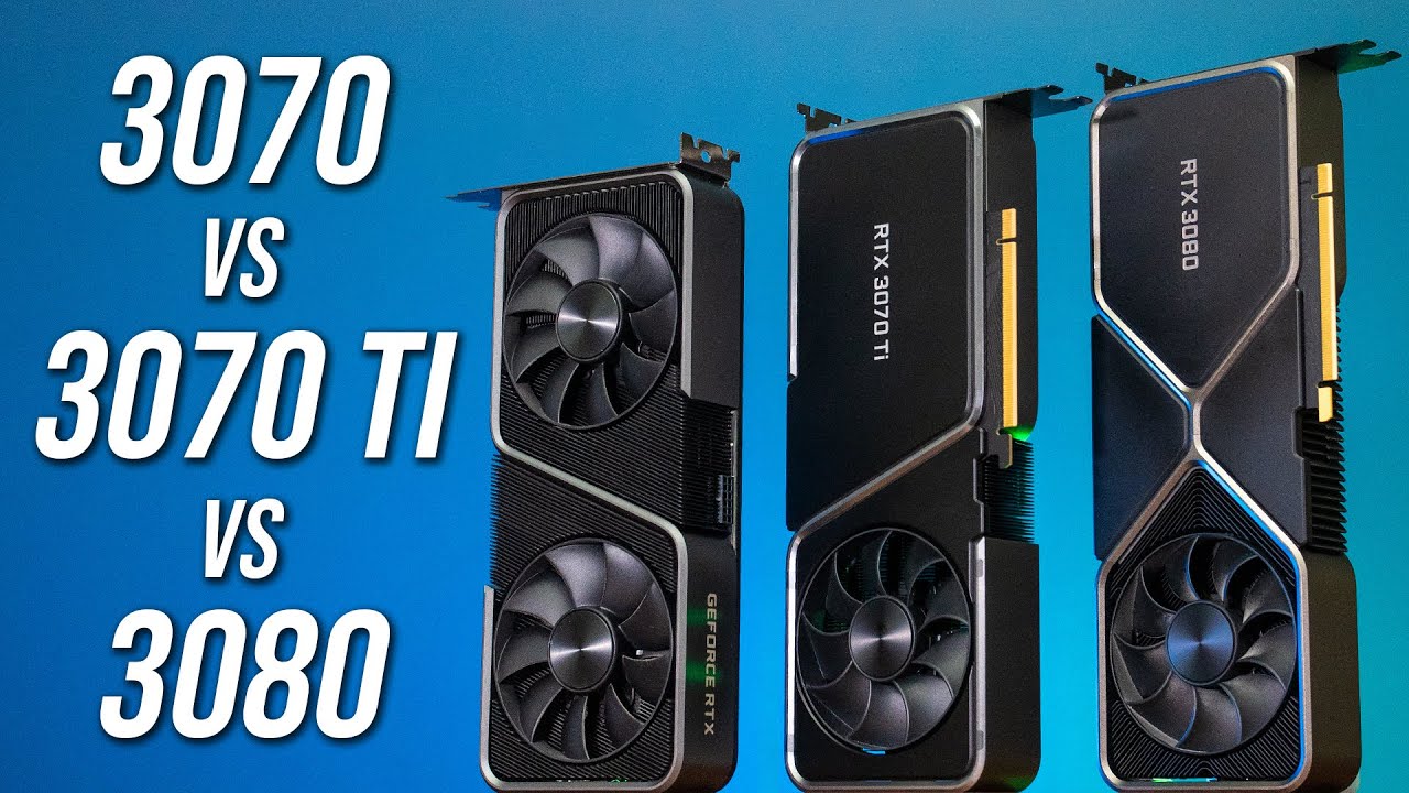 RTX 3070 vs 3070 Ti vs 3080 - 17 Game Comparison!