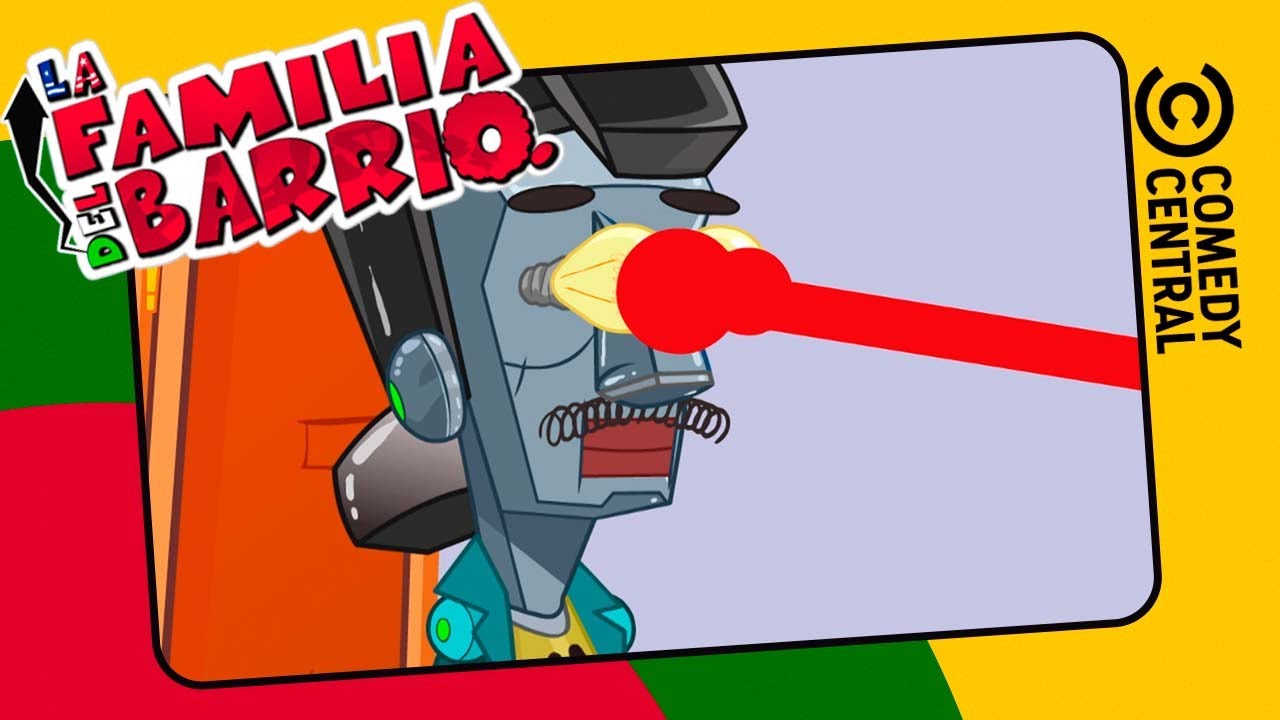 El Robot De Peluzín | La Familia Del Barrio | Comedy Central LA