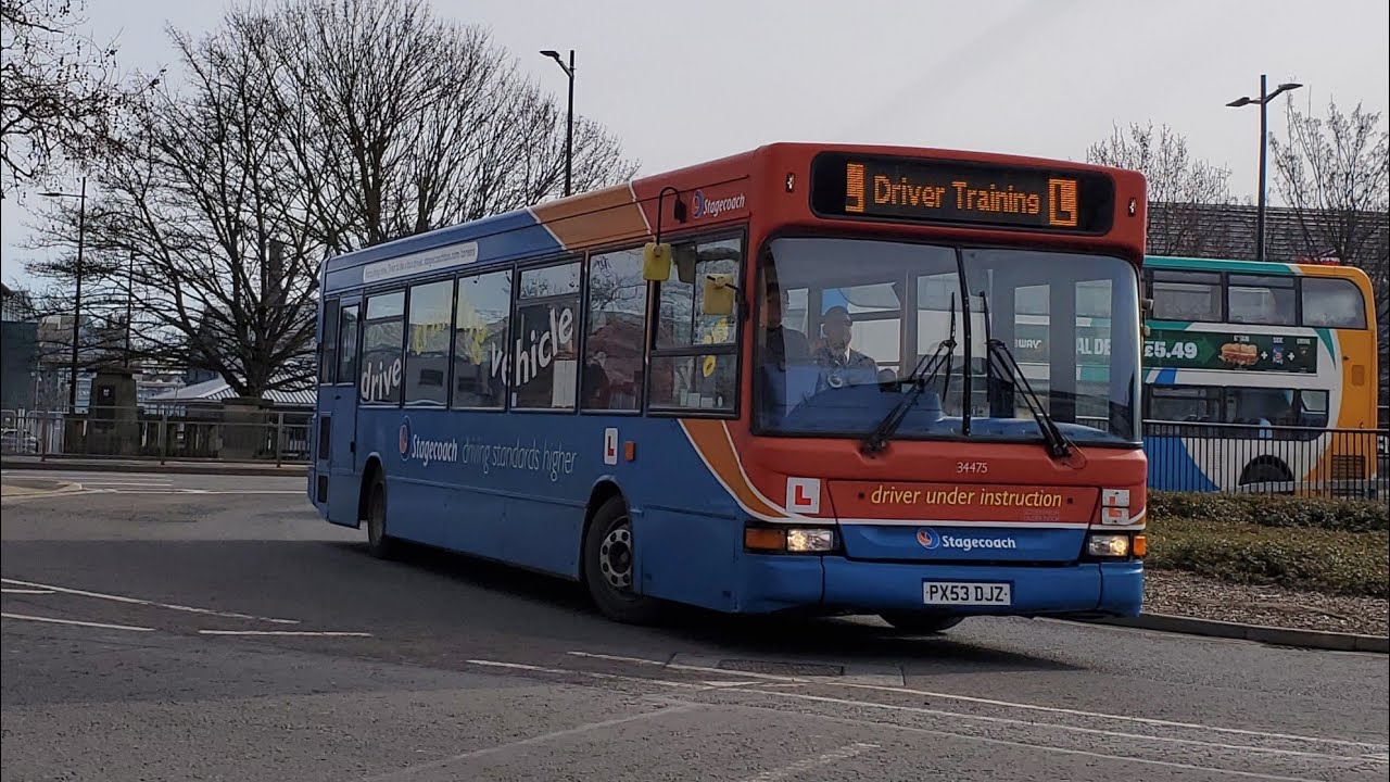 Buses at Lincoln Central Bus Station (15/03/2023)