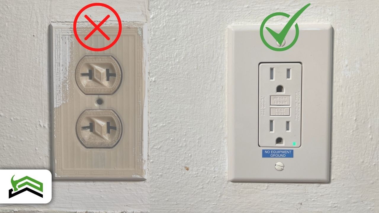 How To Replace An Old 2 Prong Outlet Using 3 Prong GFCI