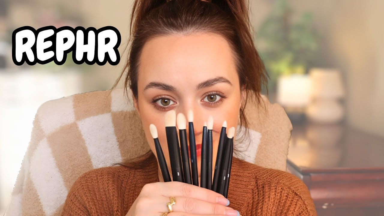 TOP 10 REPHR EYE BRUSHES | What Each Brush Is Used For