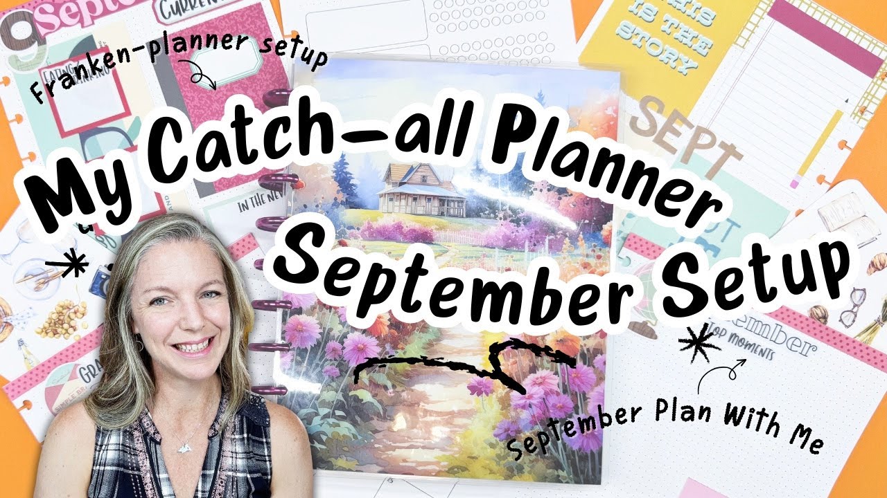 September Franken-Planner Setup | My Catch-All Planner for Everything!