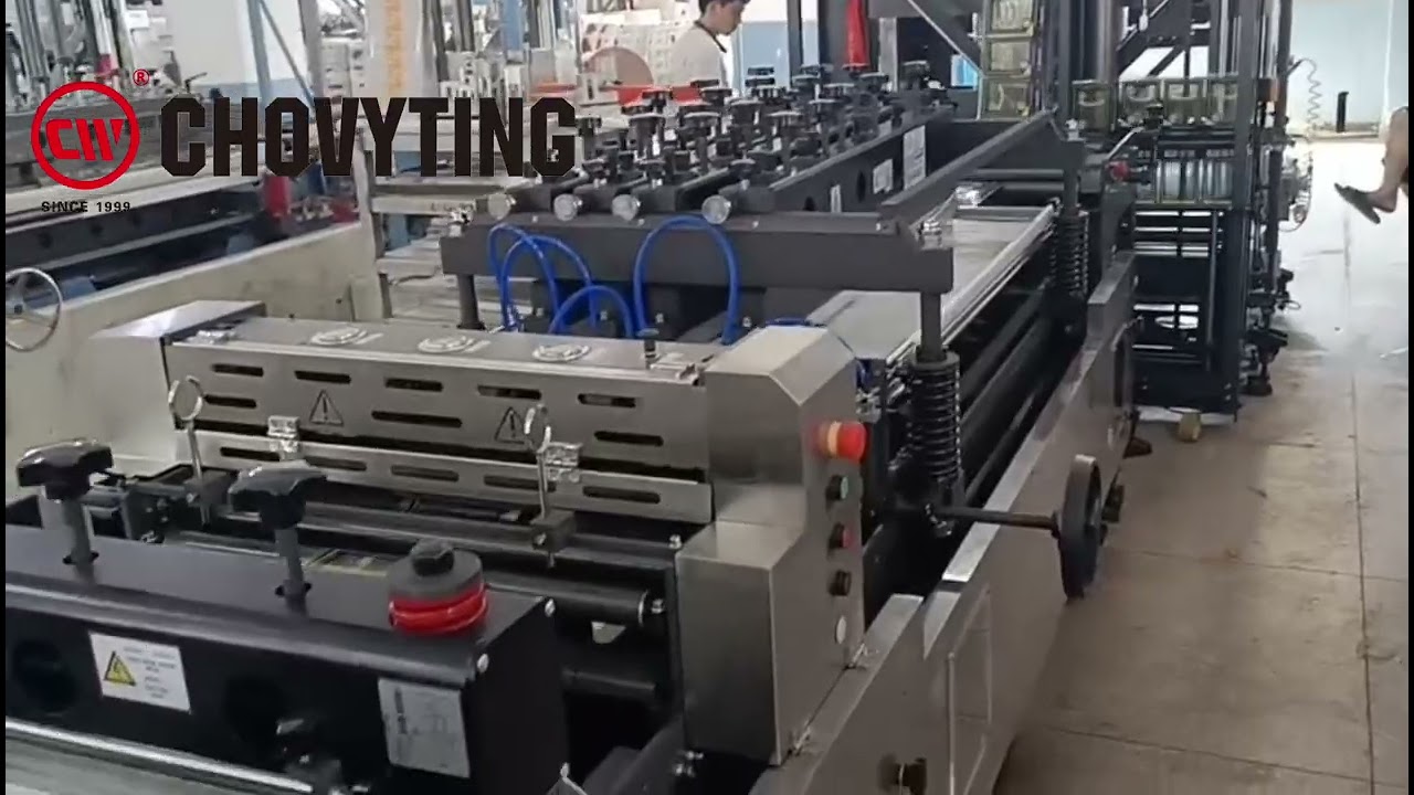 130pcs/min Specialized in 3-side seal pouch making machine with storage film device  #machine 