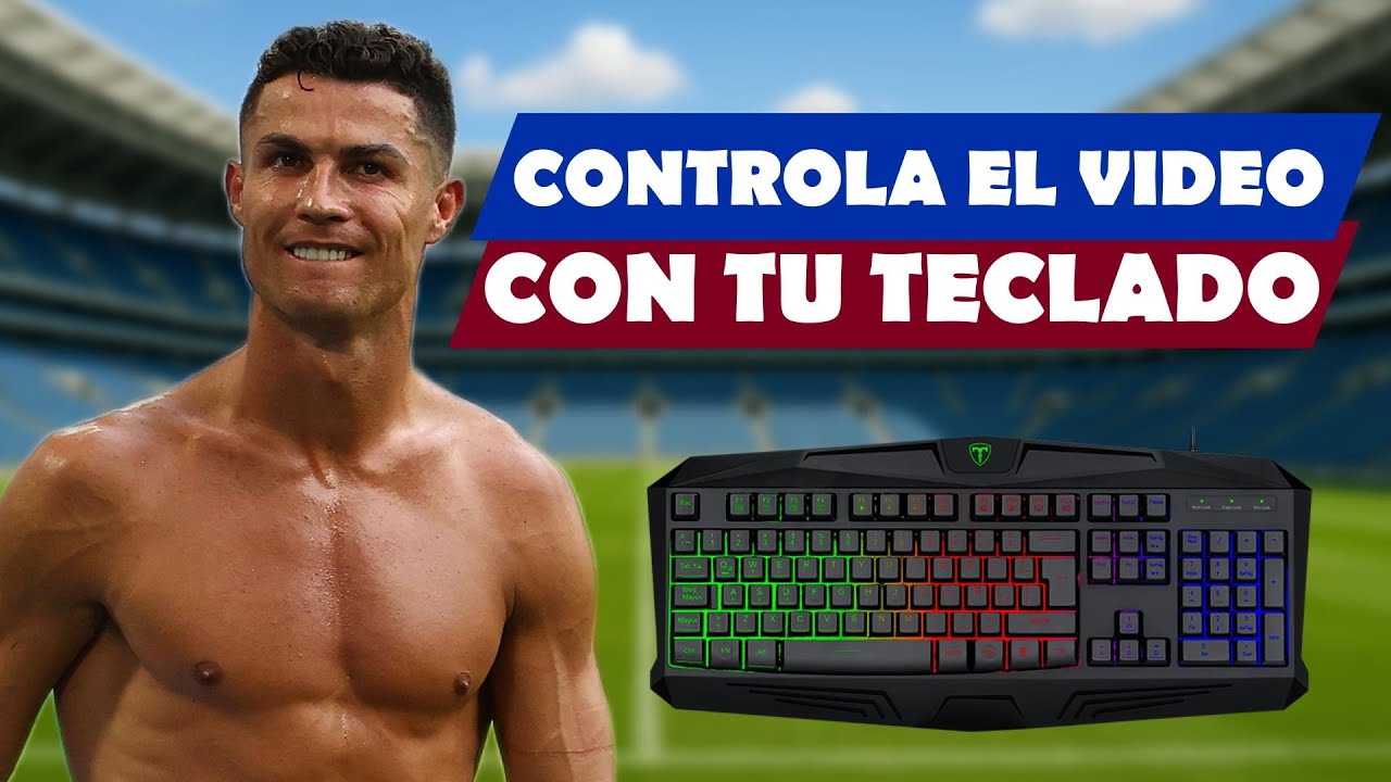 TU Controlas Este Video De CR7 Con Tu Teclado