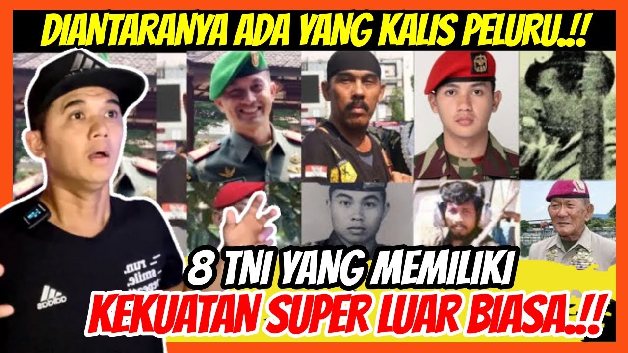 8 TENTARA INDONESIA YANG MEMILIKI KEKUATAN SUPER LUAR BIASA‼️