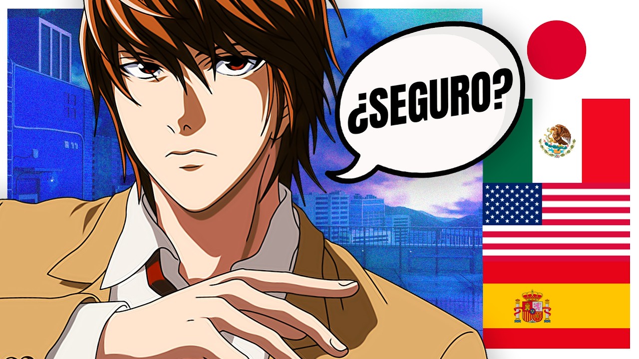 El Doblaje de Death Note es Maravilloso.
