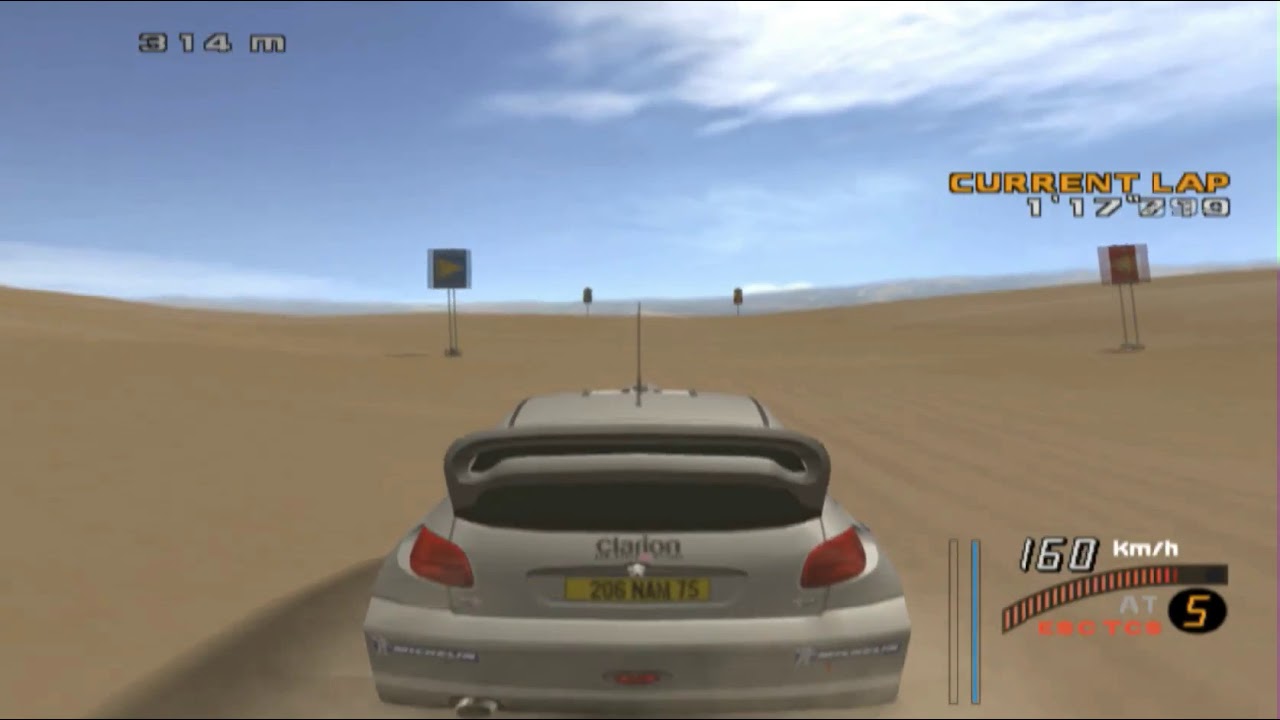 Enthusia Professional Racing | Peugeot 206 Rally Car 2000 HD PS2 Gameplay