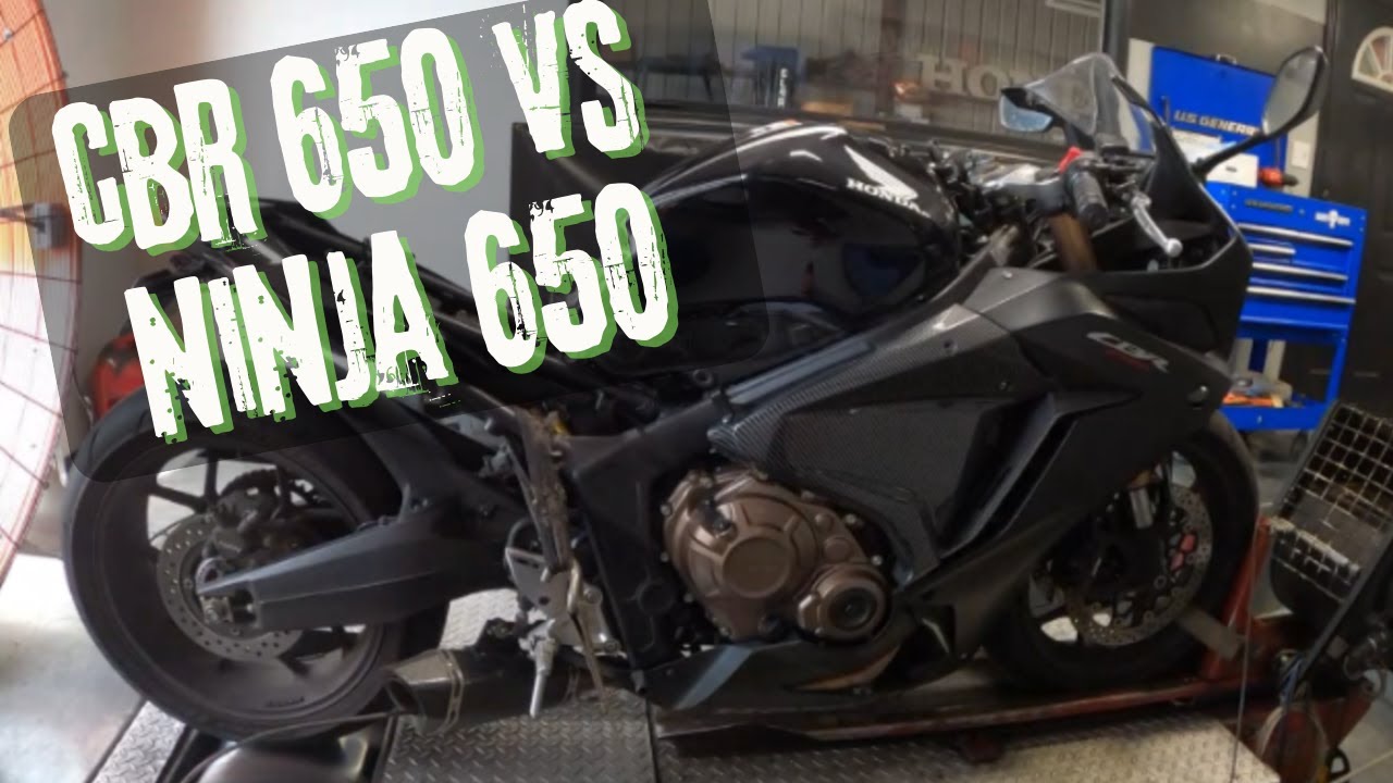 Honda CBR 650 Unrestricted против Kawasaki Ninja 650 Unrestricted | Moore Mafia ECU Flash