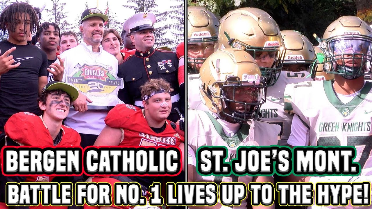 Bergen Catholic 28 St. Joe's (Mont.) 23 | Week 7 Highlights | Number 1 vs. Number 2 in NJ!
