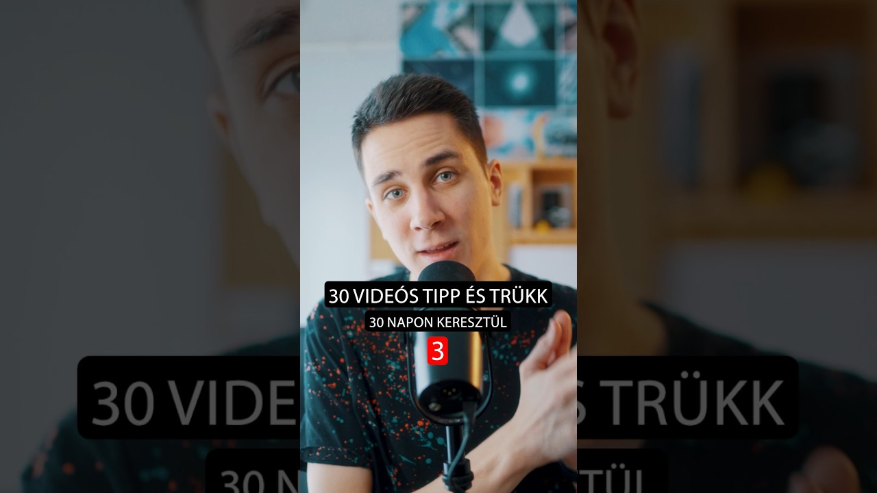 Mivel v&aacute;god a vide&oacute;kat? ✂️ 3