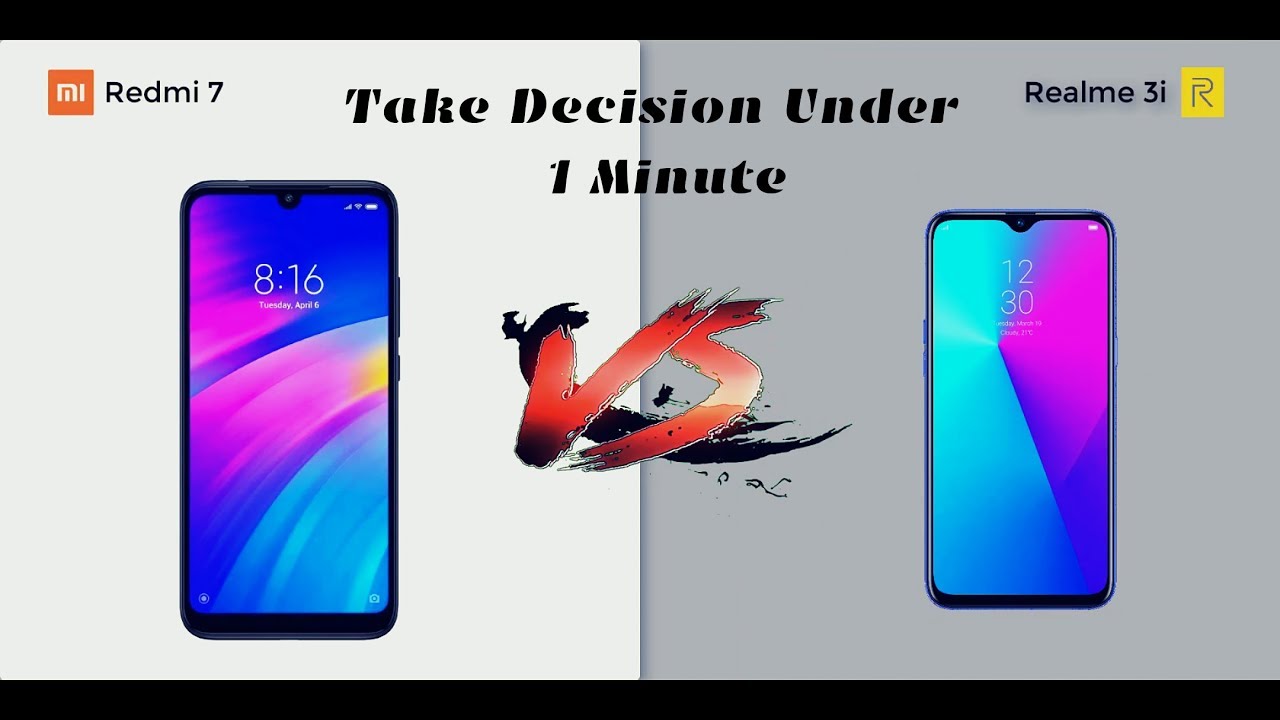 Redmi 7 vs Realme 3i (Why you should not Buy Redmi 7) | Comparison