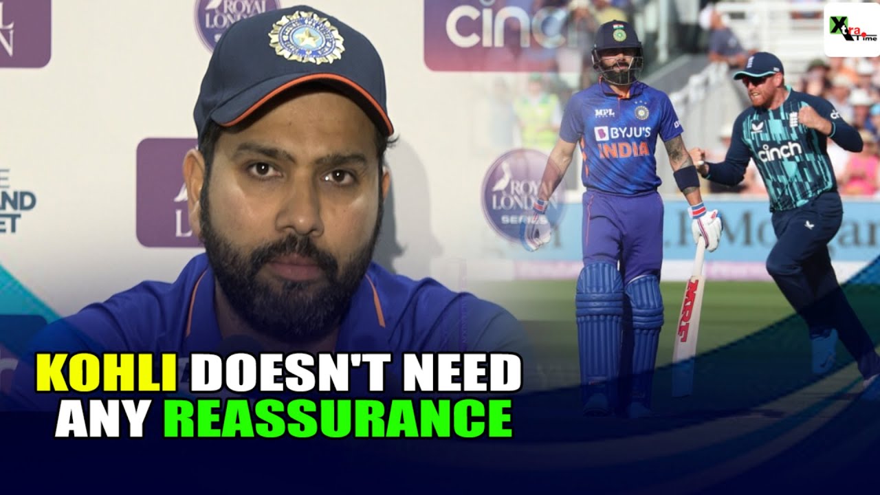 Was Indian captain Rohit Sharma irritated after being asked about Virat Kohli's failure at Lord's? |