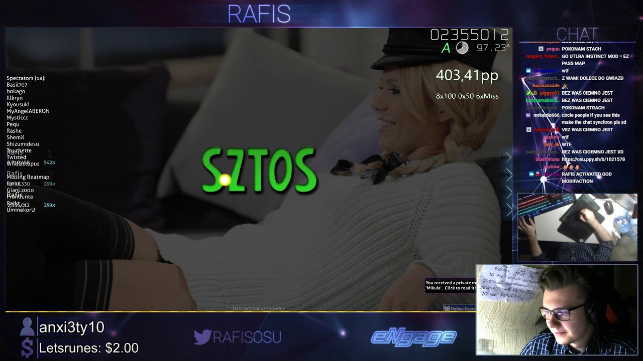 Rafis | Doda - Dziekuje [W najgorszych chwilach] +HD,DT 94.25% 10* Pass!