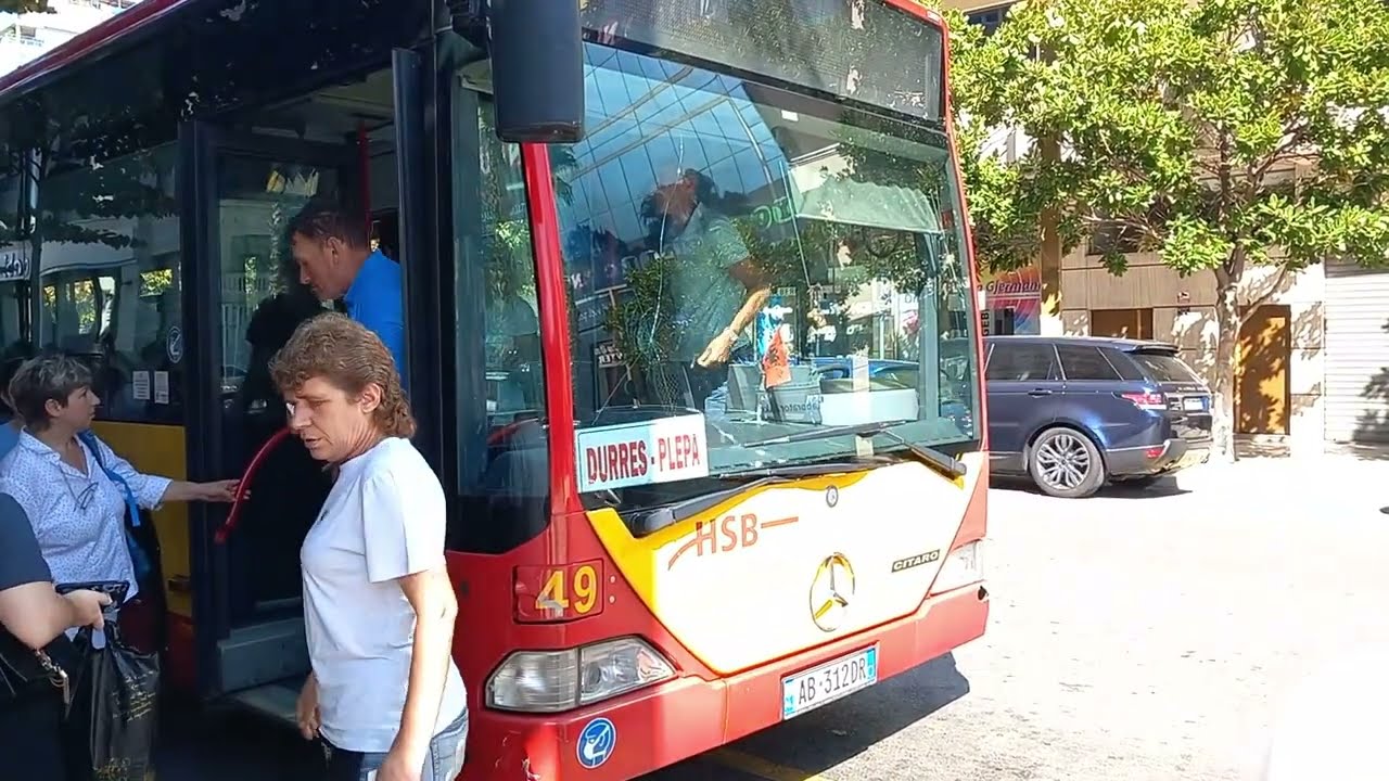 DURAZZO - Plepa in autobus - set 2024