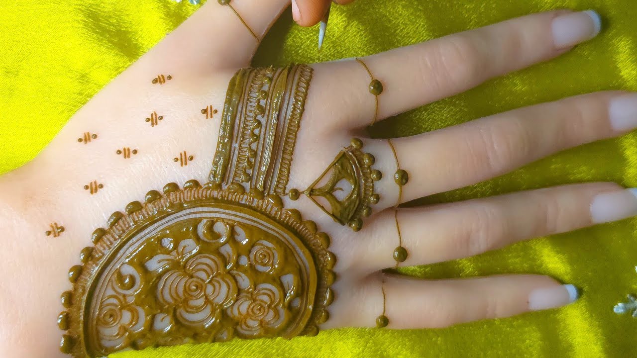 ●M_E_H_N_D_I●Bold Cutwork Floral Mehndi Design Tutorial Step-by-Step● Bridal New Mehndi Latest 2026 