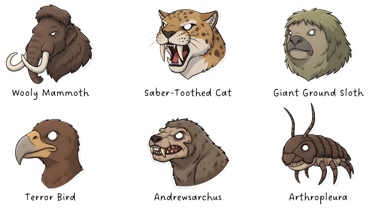 Every EXTINCT LAND Animal Explained in 8 Minutes