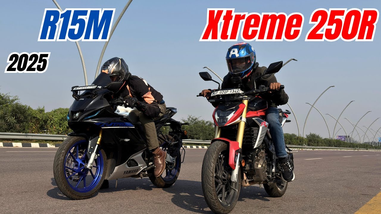 Xtreme 250R vs R15M Performance Test