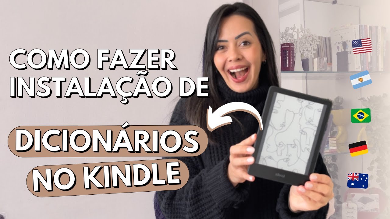 Como fazer instalação de dicionários no kindle