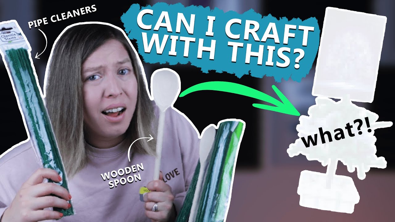 Crafting with Random Objects & Materials #TriDIYChallenge