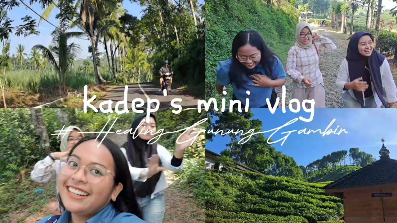 MINIVLOG #10 || Healing ke Kebun Teh Gunung Gambir