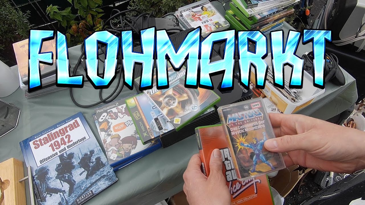 FLOHMARKT LIVE ACTION #65 Haufenweise Retrogames, Vintage Spielzeug und vieles mehr - Trödel Haul
