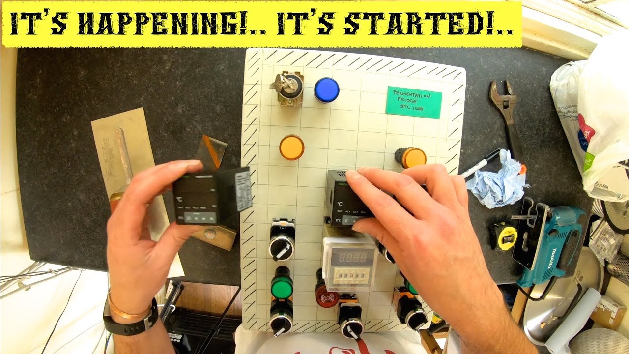 Building A Control Panel For The Brewery