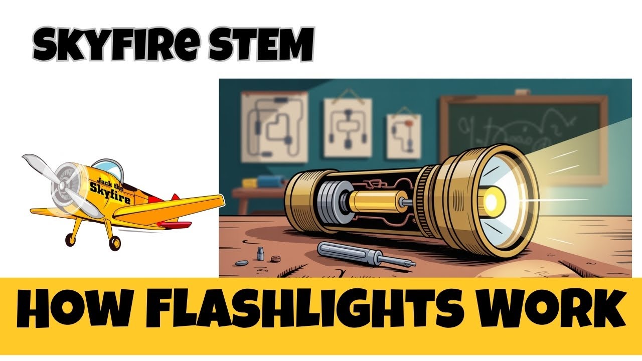 🔦 How Flashlights Work &ndash; Light It Up! | 🎬 Skyfire STEM