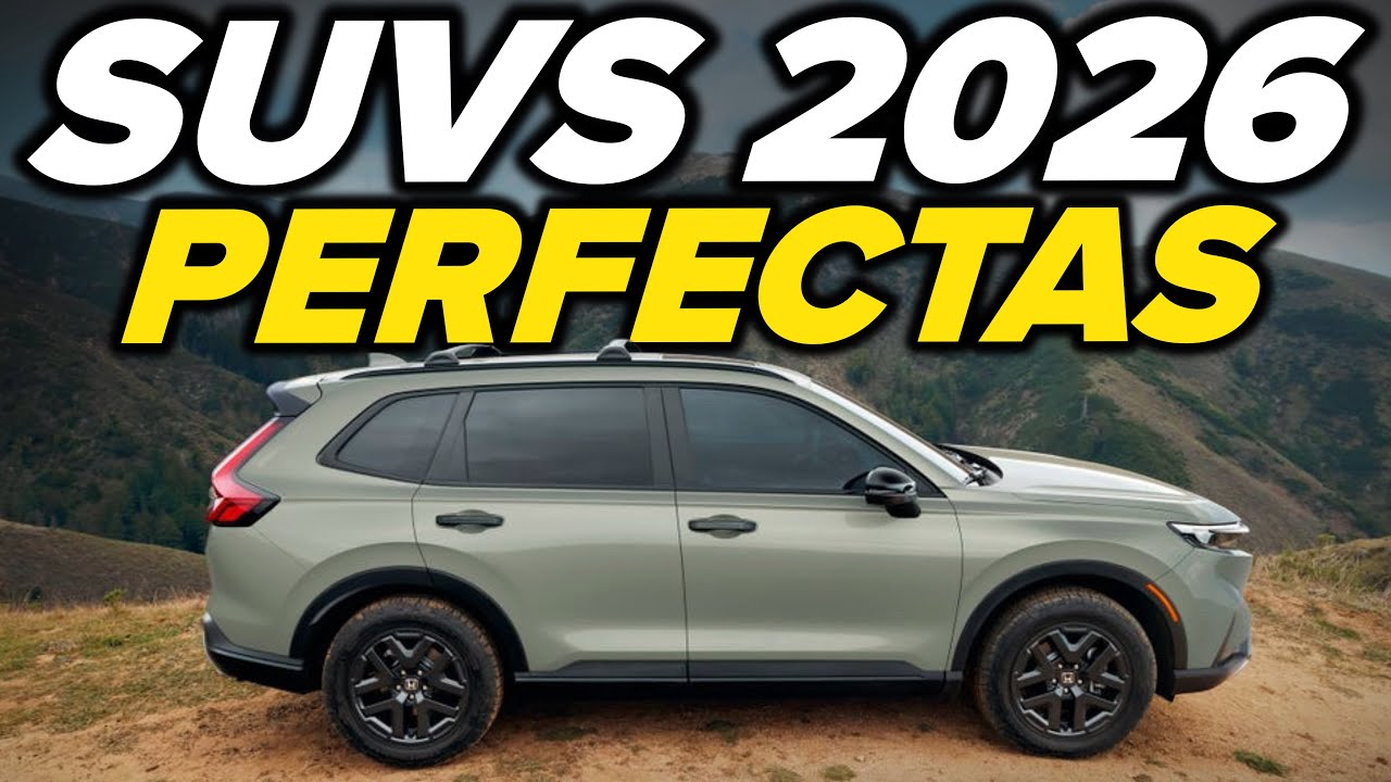 Las 3 MEJORES SUVs Japonesas 2026 que DESTROZAN la competencia