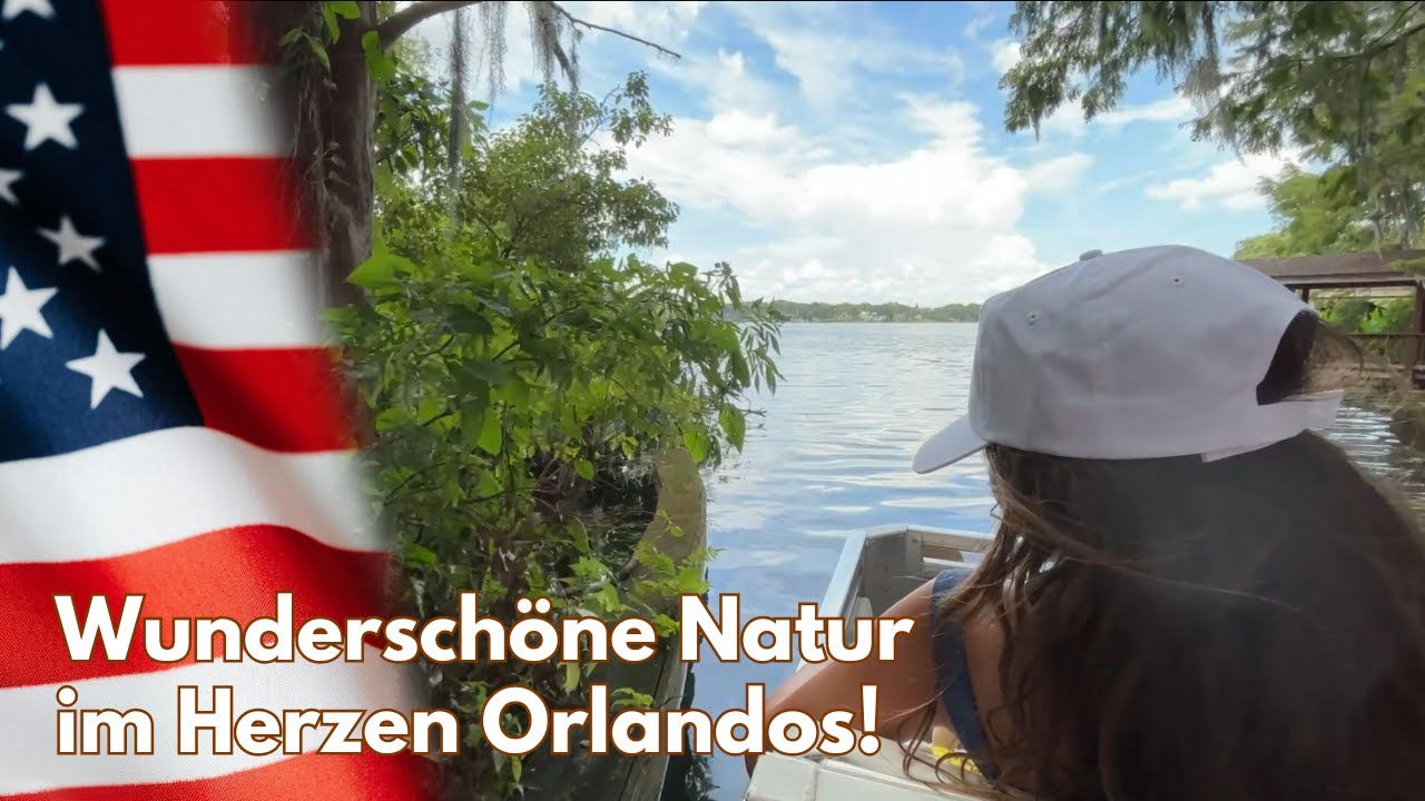 Florida ganz entspannt: Wunderschöne Bootstour in Winter Park bei Orlando | USA Vlog