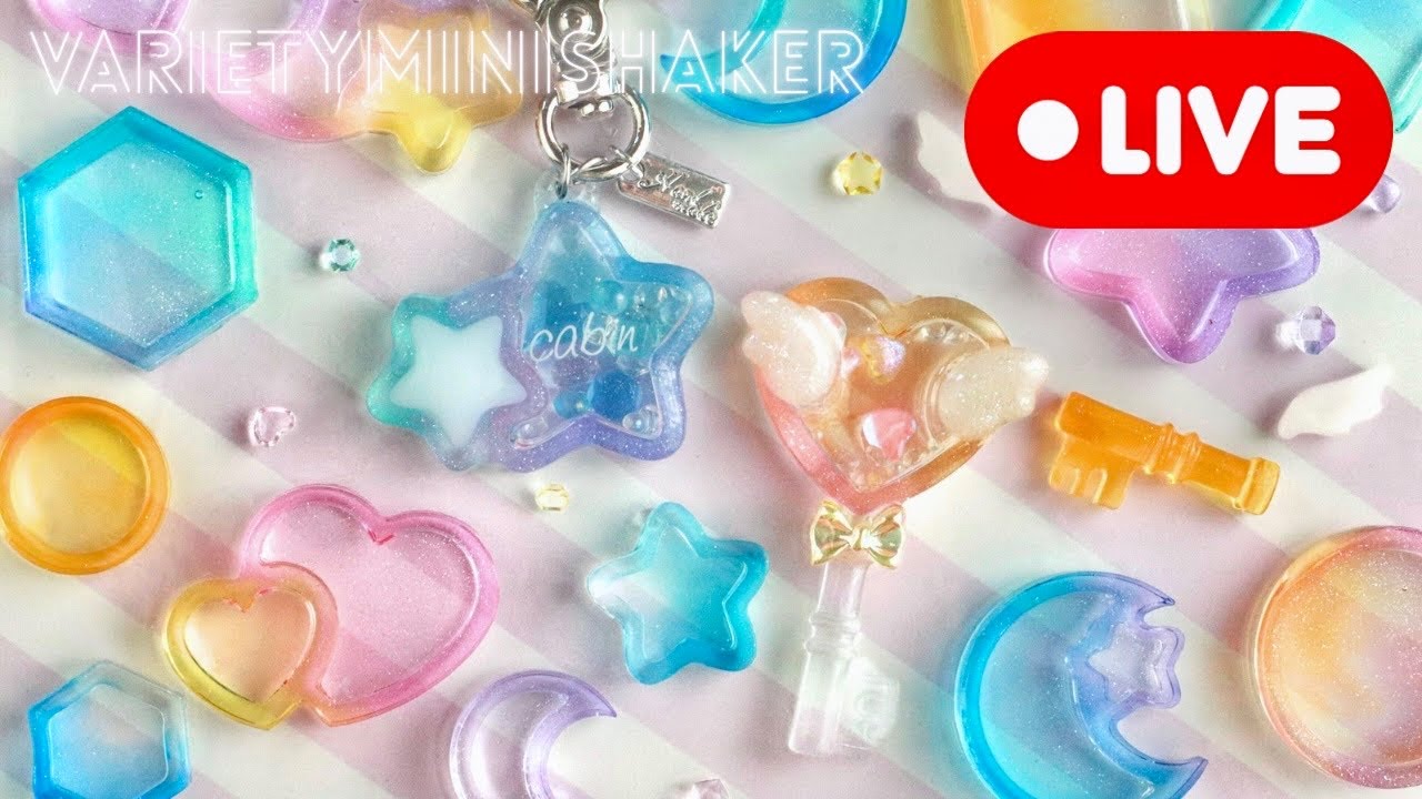【バラエティミニシェイカーモールド】夢色グラデーションカラー✨福袋のミニシェイカーいっぱい作ります(2026/2/12)384
