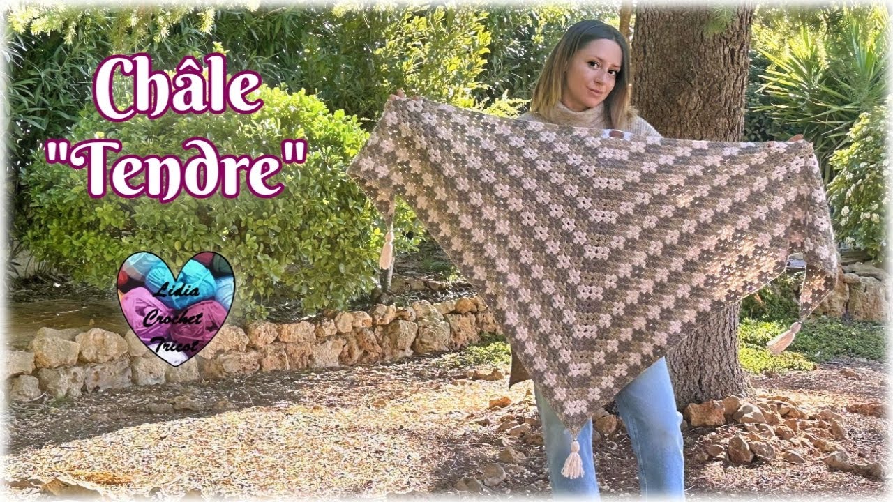 CHÂLE CROCHET 