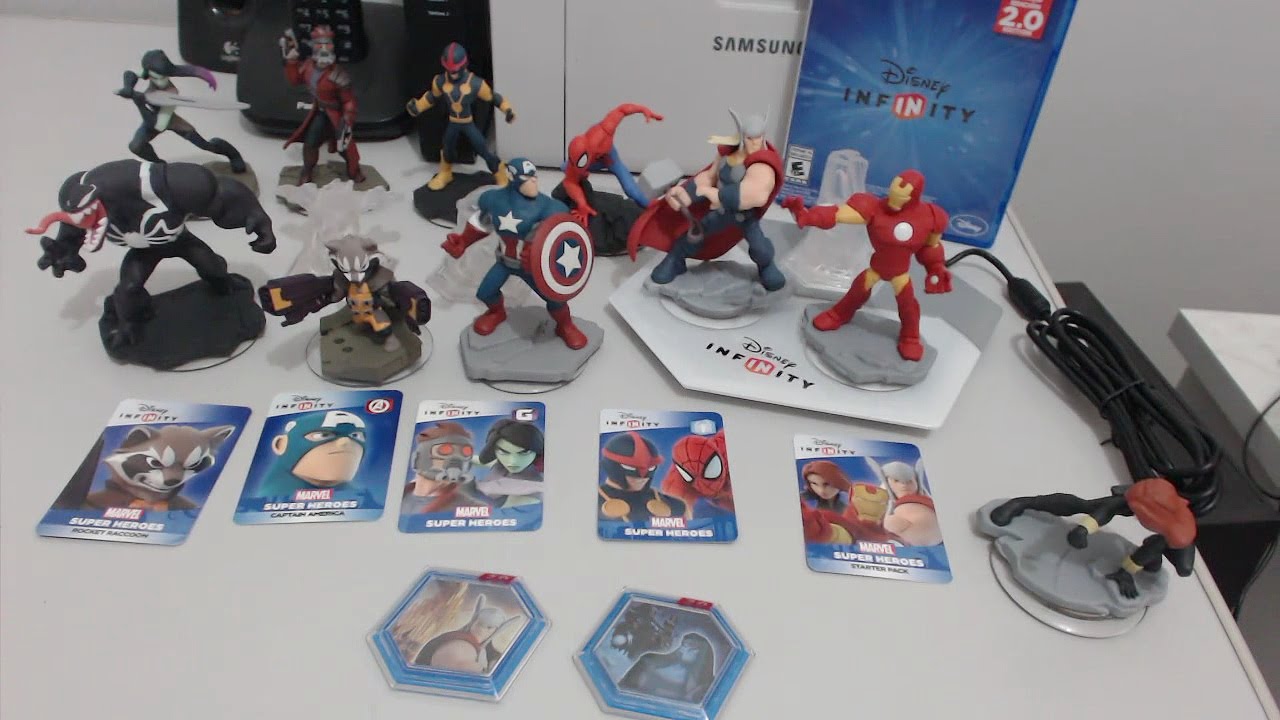 Unboxing Disney Infinity 2.0 Português PT-BR All PlaySets