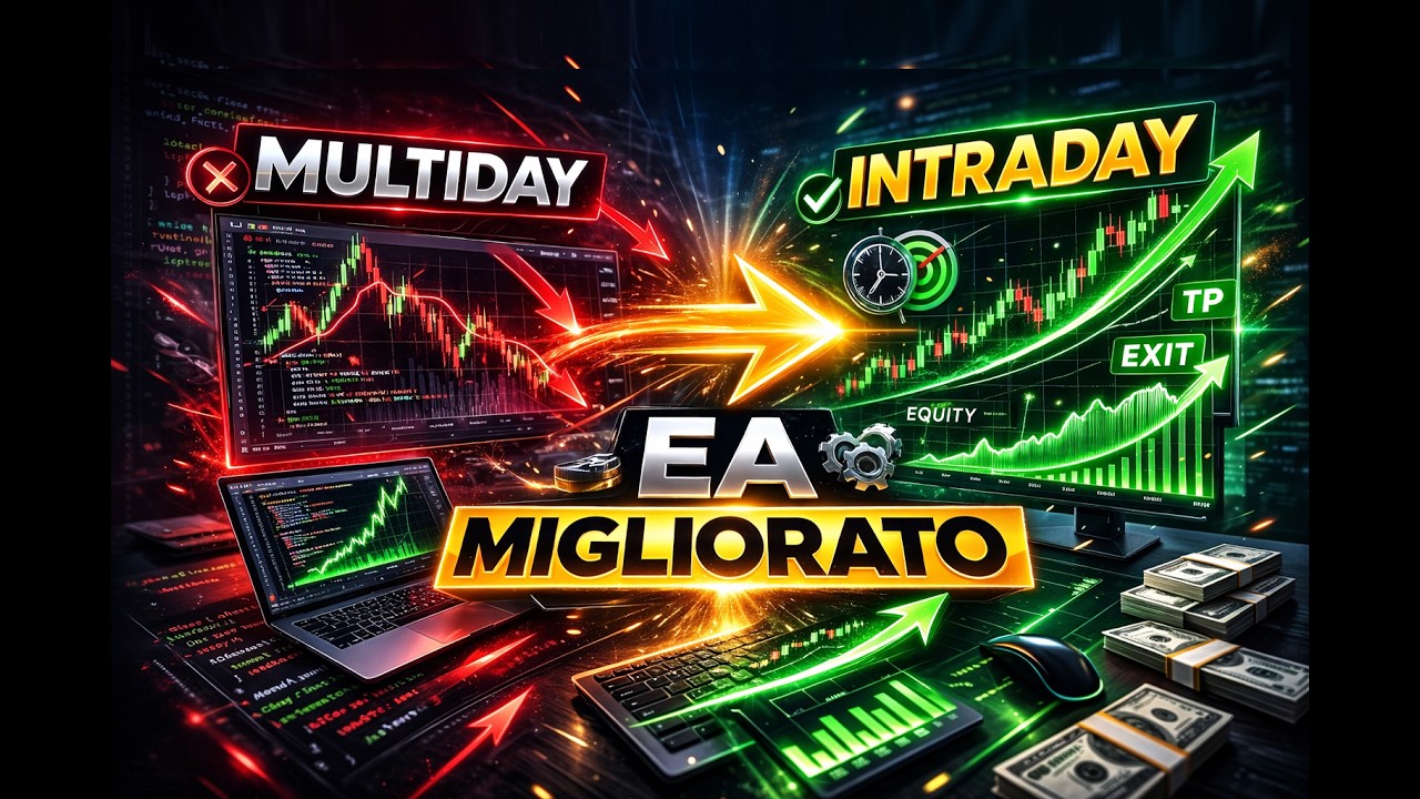 Trasformo un EA Multiday in Intraday (cambia tutto)