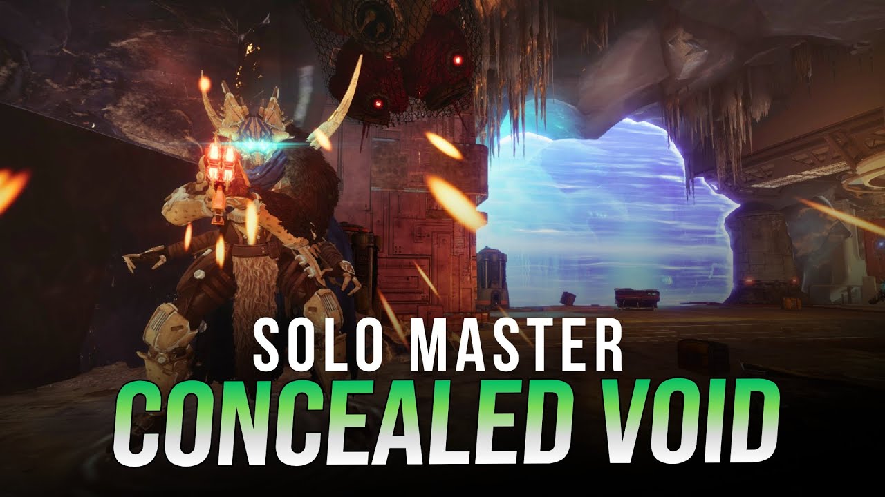 SOLO Master Concealed Void Lost Sector [Destiny 2 Renegades]