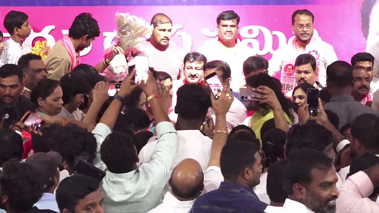 KTR LIVE: Joinings In BRS Party From Rajendranagar constituency | Telangana Bhavan | BRS Live Feed
