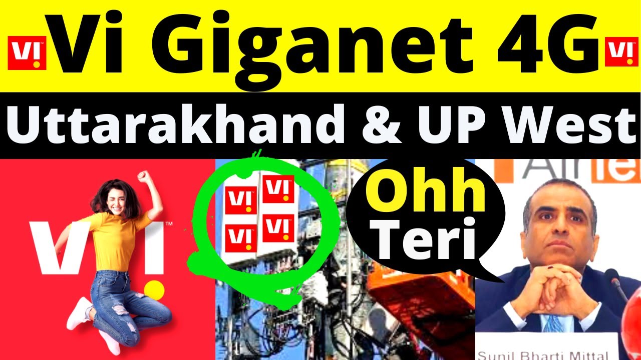 Vi Giganet 4G in Uttarakhand & UP West | Vi Fastest 4G Network in India | Vi Network Expansion 2022