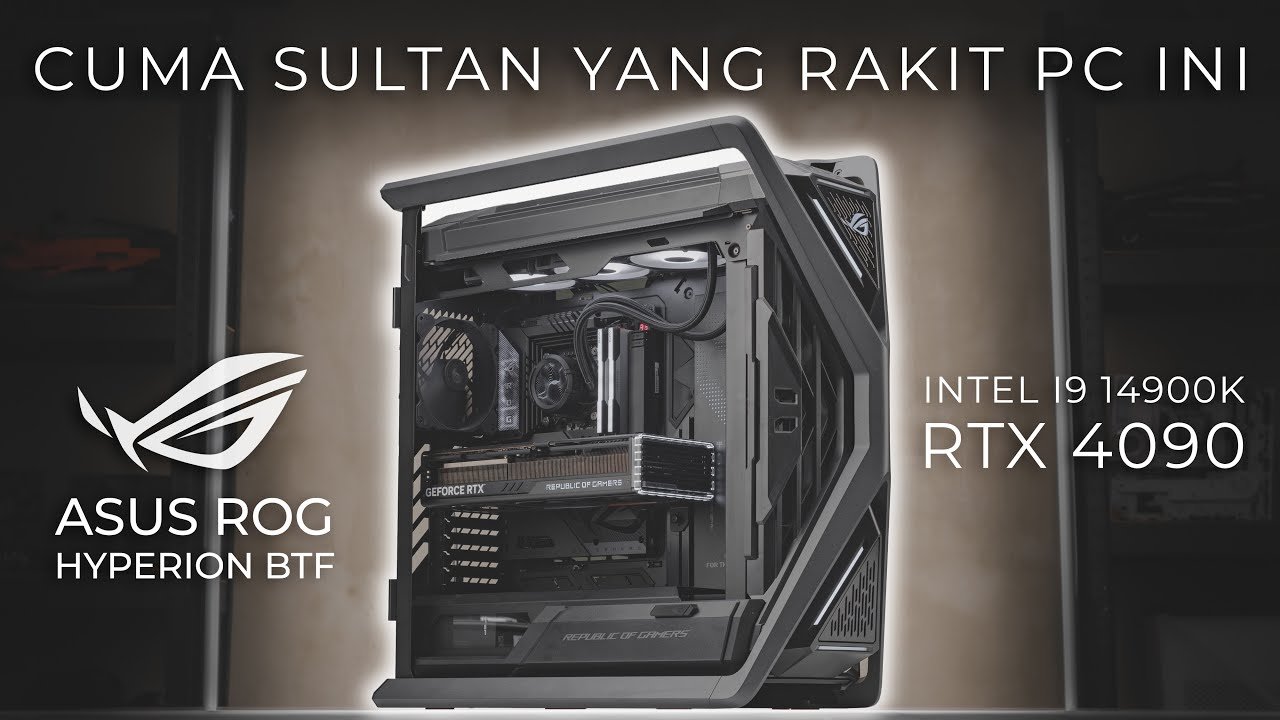 Rakit PC Sultan Tanpa Kabel-Kabel! ROG BTF Build | Intel Core i9 14900K, RTX 4090