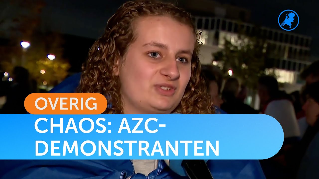 Alles over azc-demonstraties in uithoorn 😱 CHAOS | Hart van Nederland #hvnl #nieuws #asz #protest