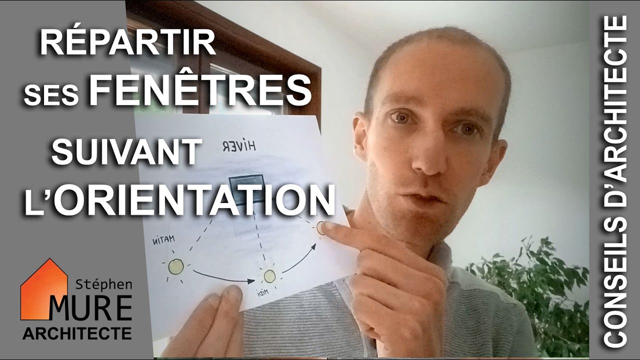 Comment répartir ses fenêtres judicieusement, en fonction de l'orientation (Nord, Sud, Est, Ouest) ?