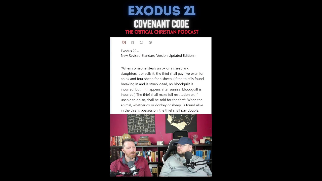 Deconstructing Exodus 21 - Let There be Laws
