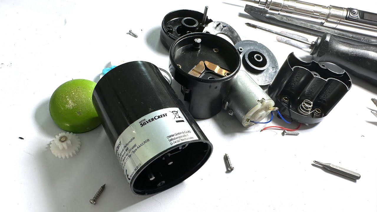 SilverCrest Salt and pepper mill Teardown