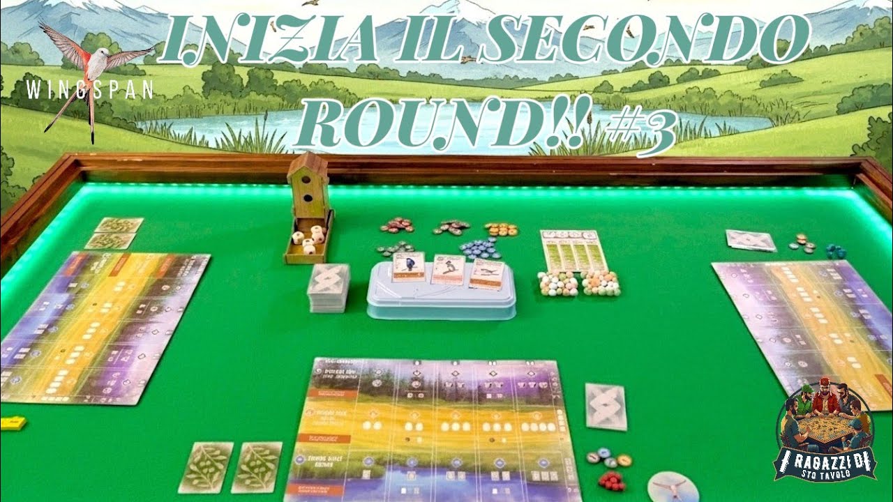 🔥🐦 WINGSPAN – Il Gioco da Tavolo | PARTE 3 ITA – INIZIA IL SECONDO ROUND!😱 🪶 