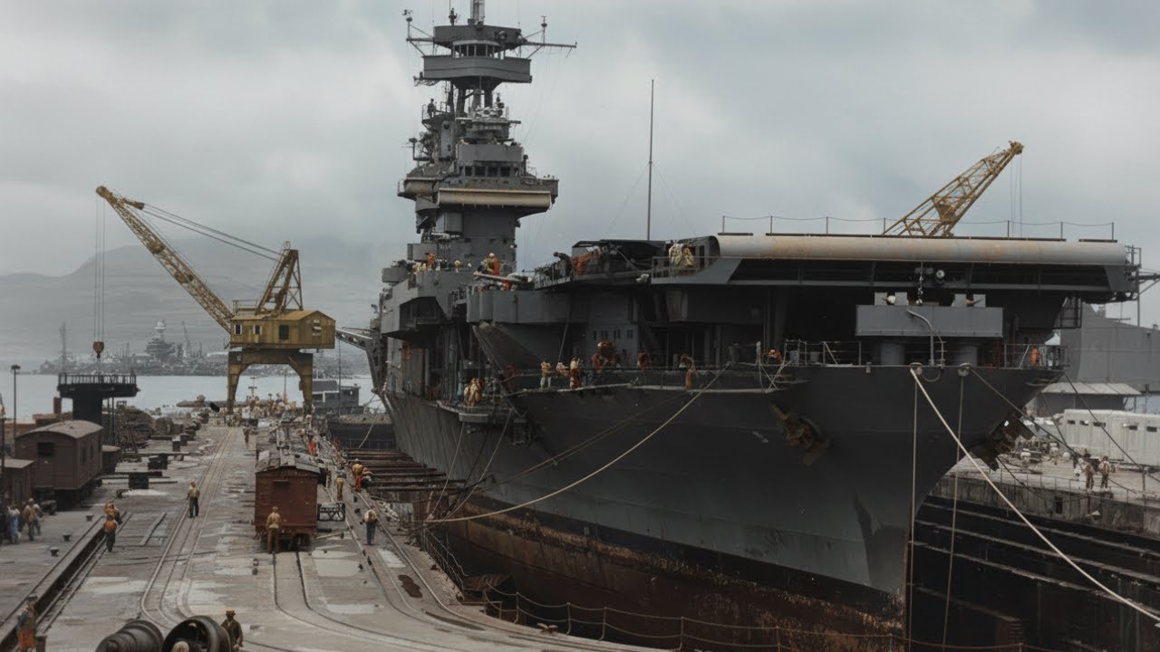 The American Carrier That Refused to Sink — The Miracle of USS Yorktown