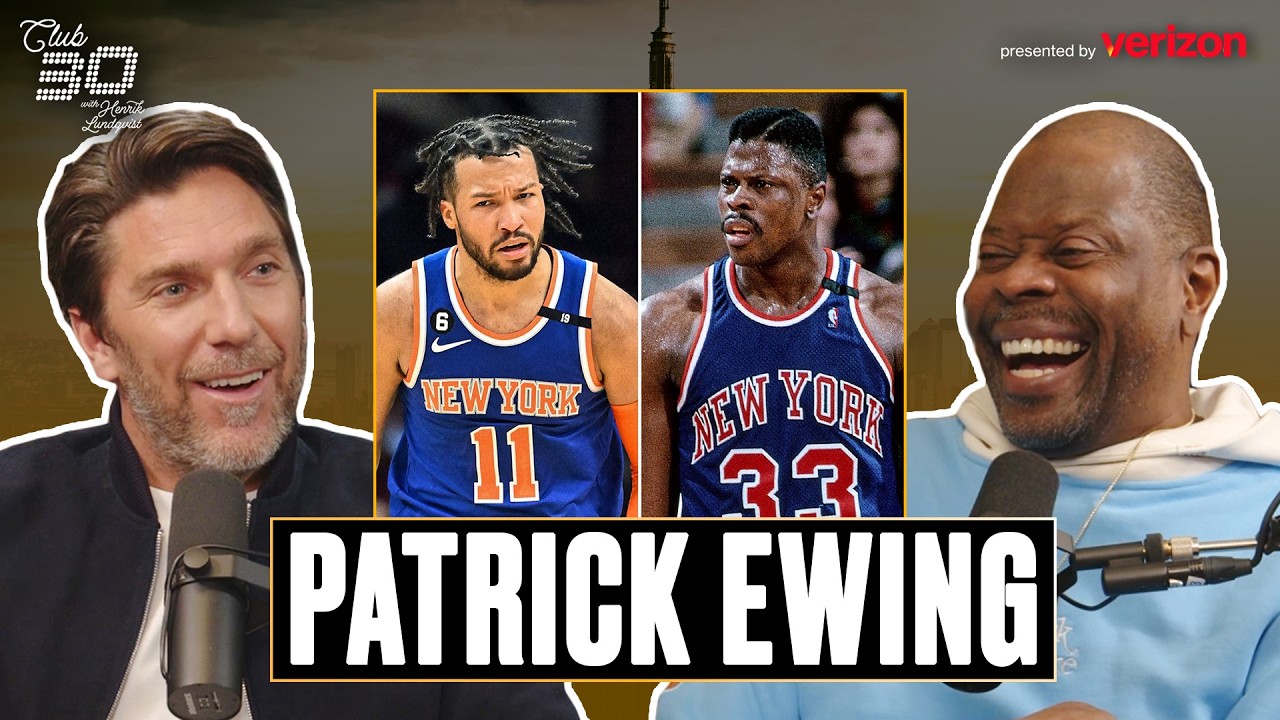 Patrick Ewing Reflects on &rsquo;90s Knicks, Bird&rsquo;s Trash Talk, Jalen Brunson & Navigating NYC